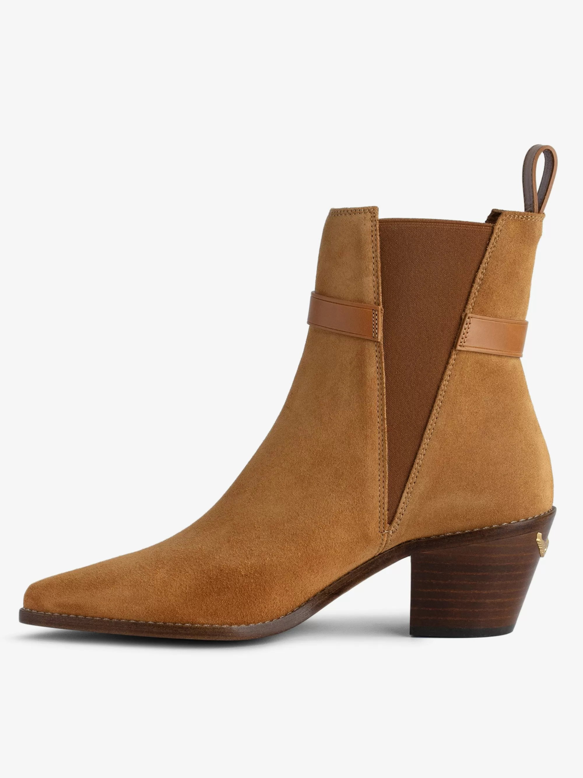 Boots | Boots | Zadig&Voltaire Tyler Suede Ankle Boots Heritage