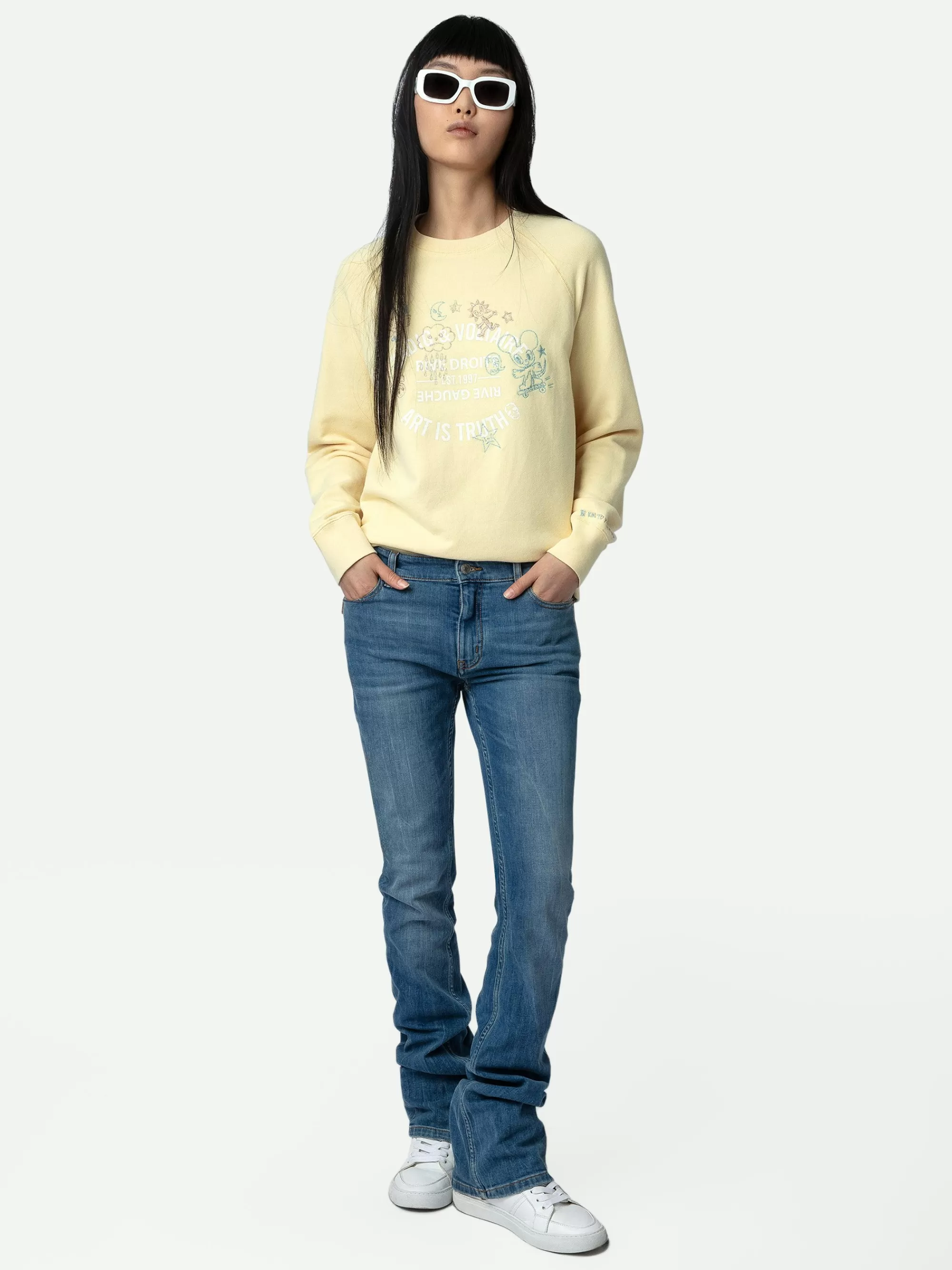 Sweatshirts | Spring/Summer 2024 | Zadig&Voltaire Upper Insignia Sweatshirt Shea