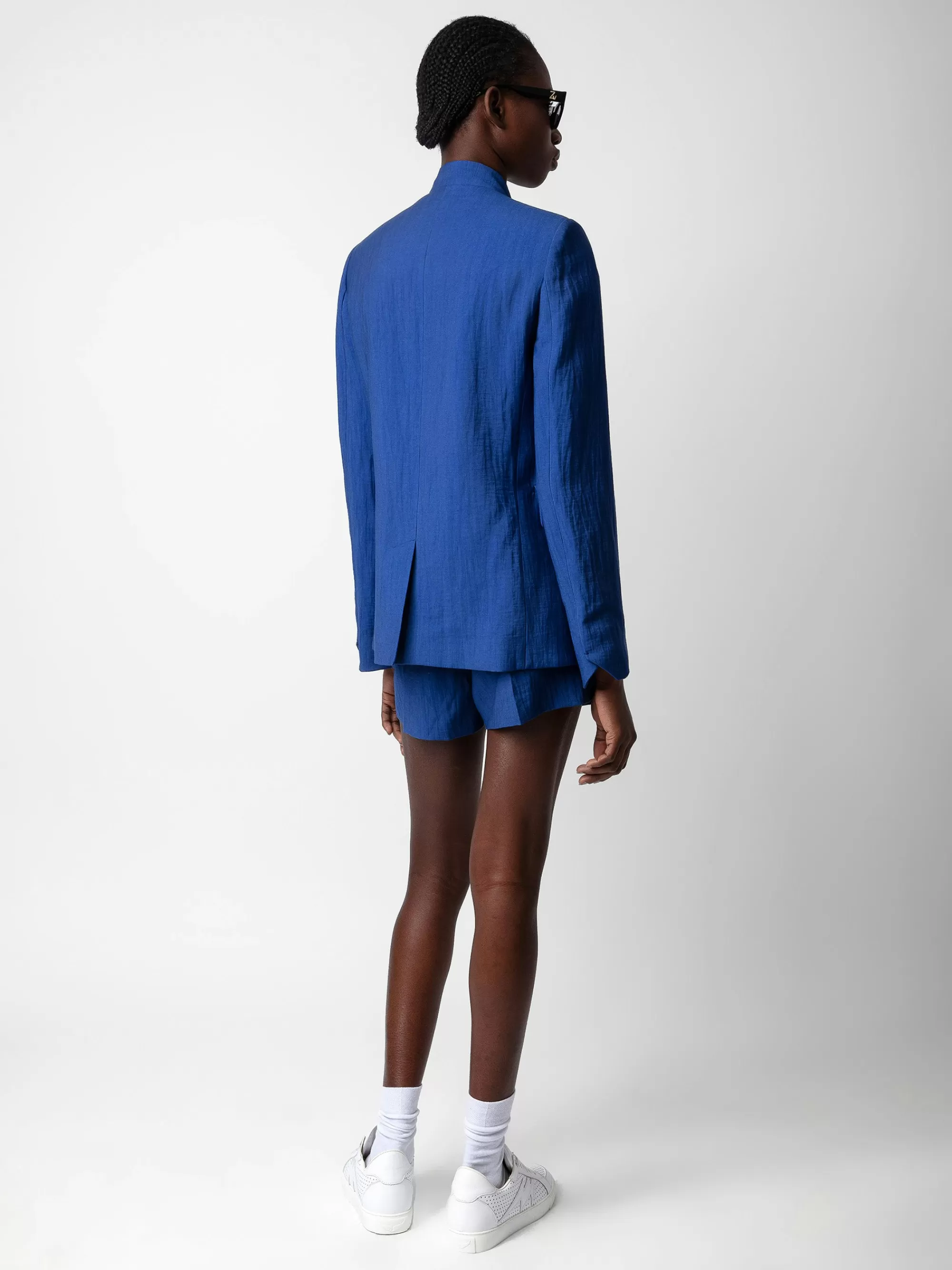 Blazers | Suiting | Zadig&Voltaire Very Linen Blazer Deep sea
