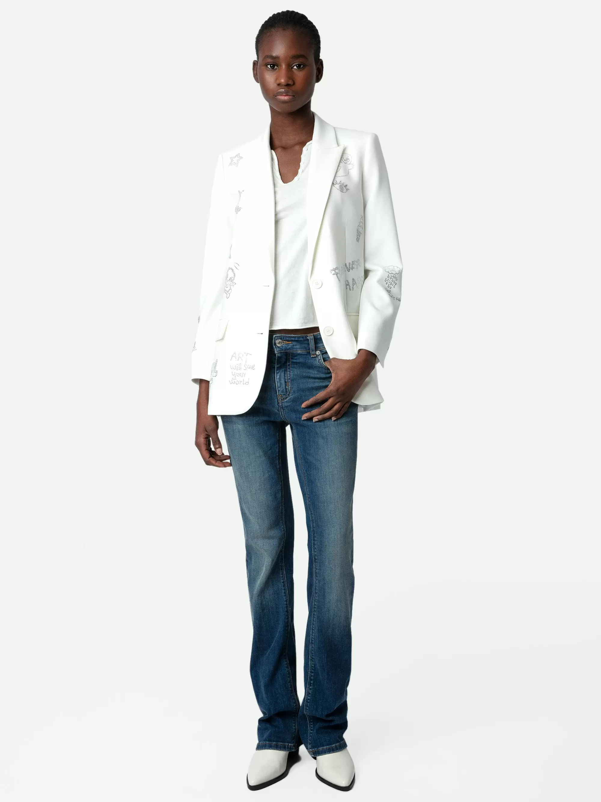 Jackets & Coats | Blazers | Zadig&Voltaire Viva Diamanté Blazer Judo