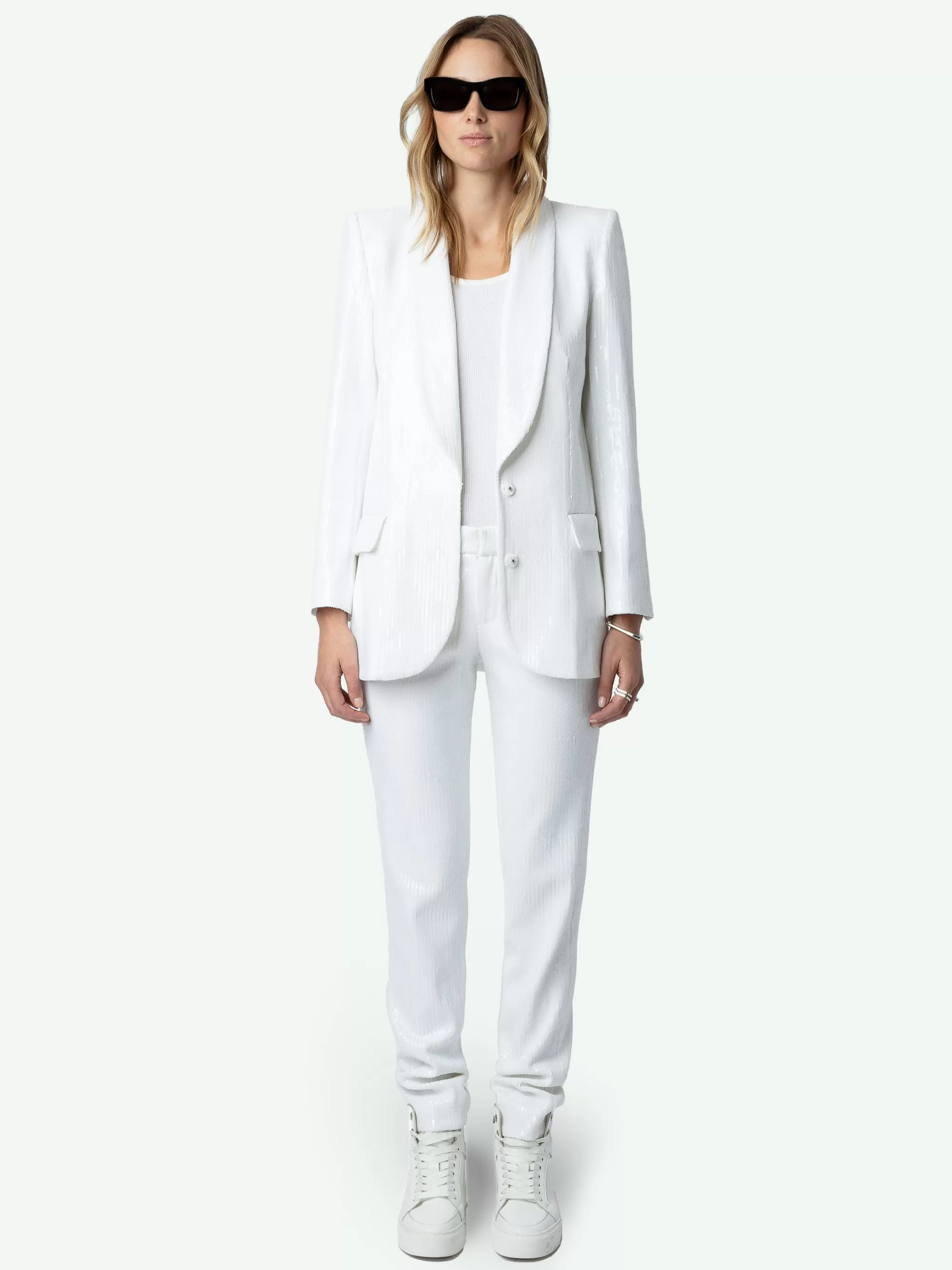 Blazers | Shop New In | Zadig&Voltaire Vive Sequin Blazer Judo