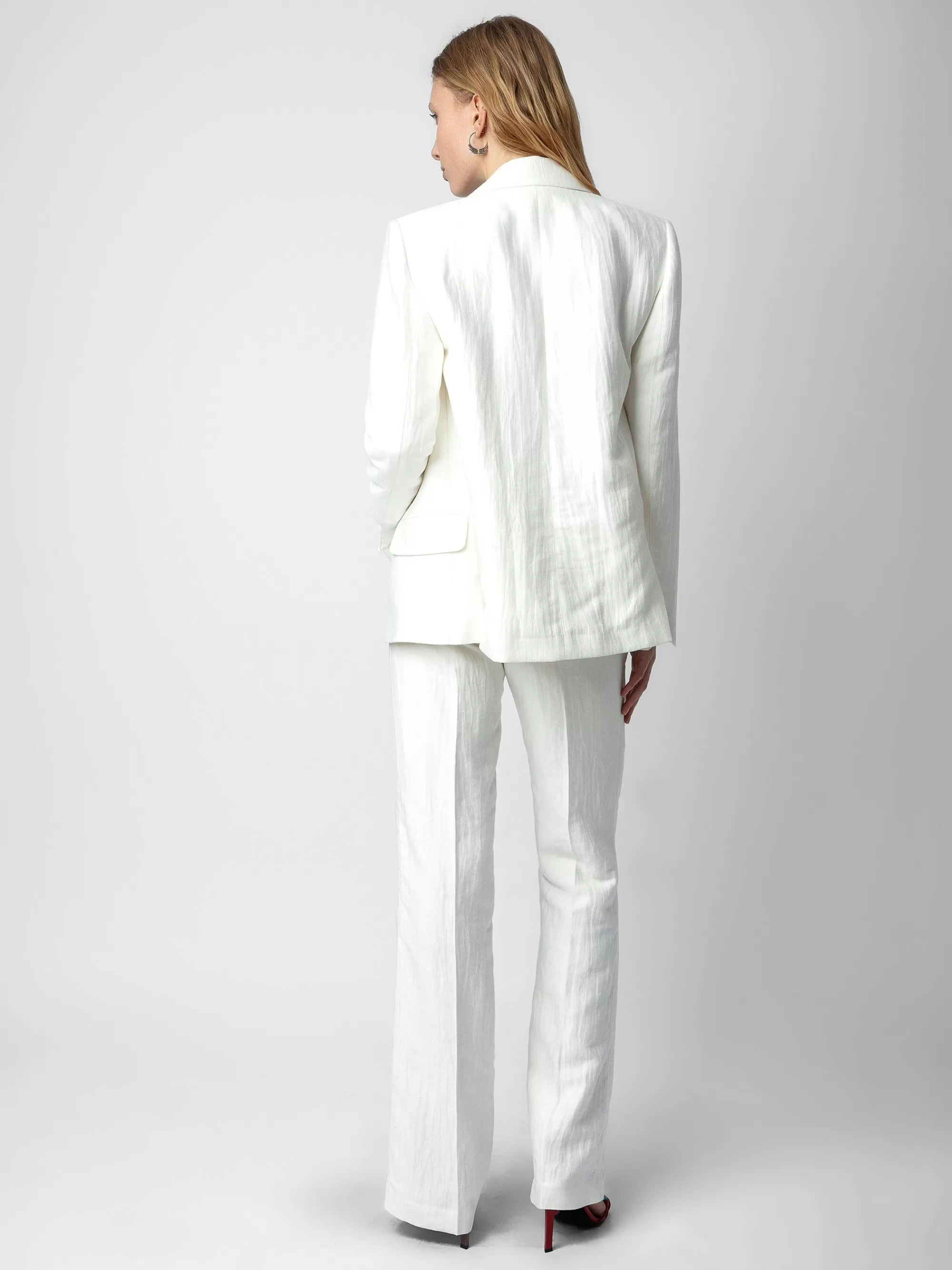 Jackets & Coats | Blazers | Zadig&Voltaire Vow Linen Blazer White