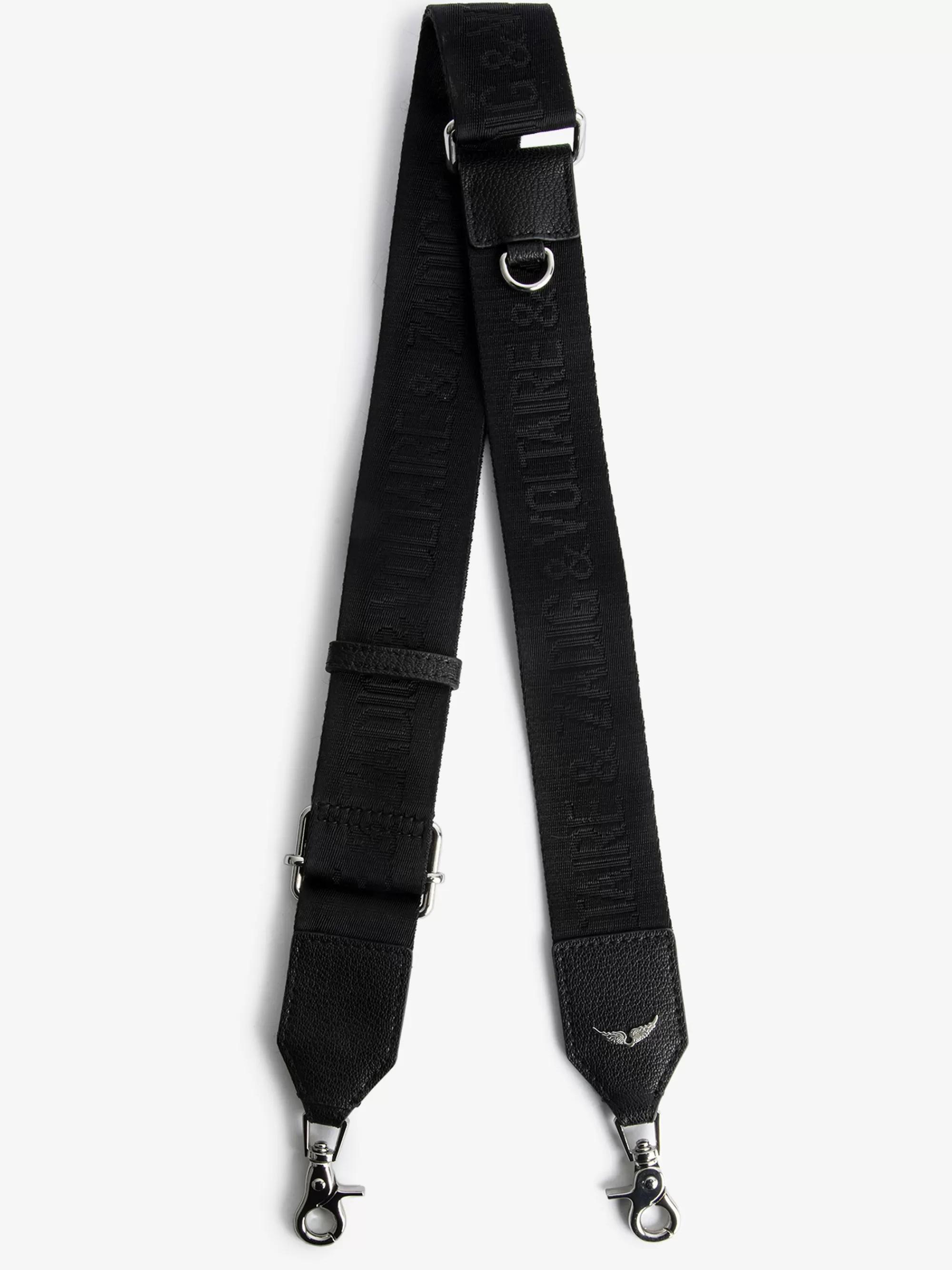 Straps & Accessories | Straps & Accessories | Zadig&Voltaire Zadig Shoulder Strap Black