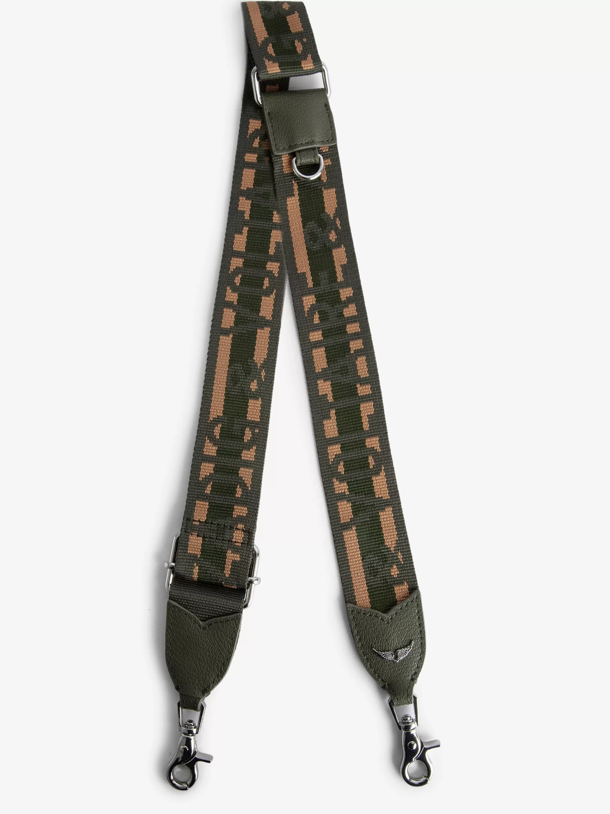 Straps & Accessories | Straps & Accessories | Zadig&Voltaire Zadig Shoulder Strap Military
