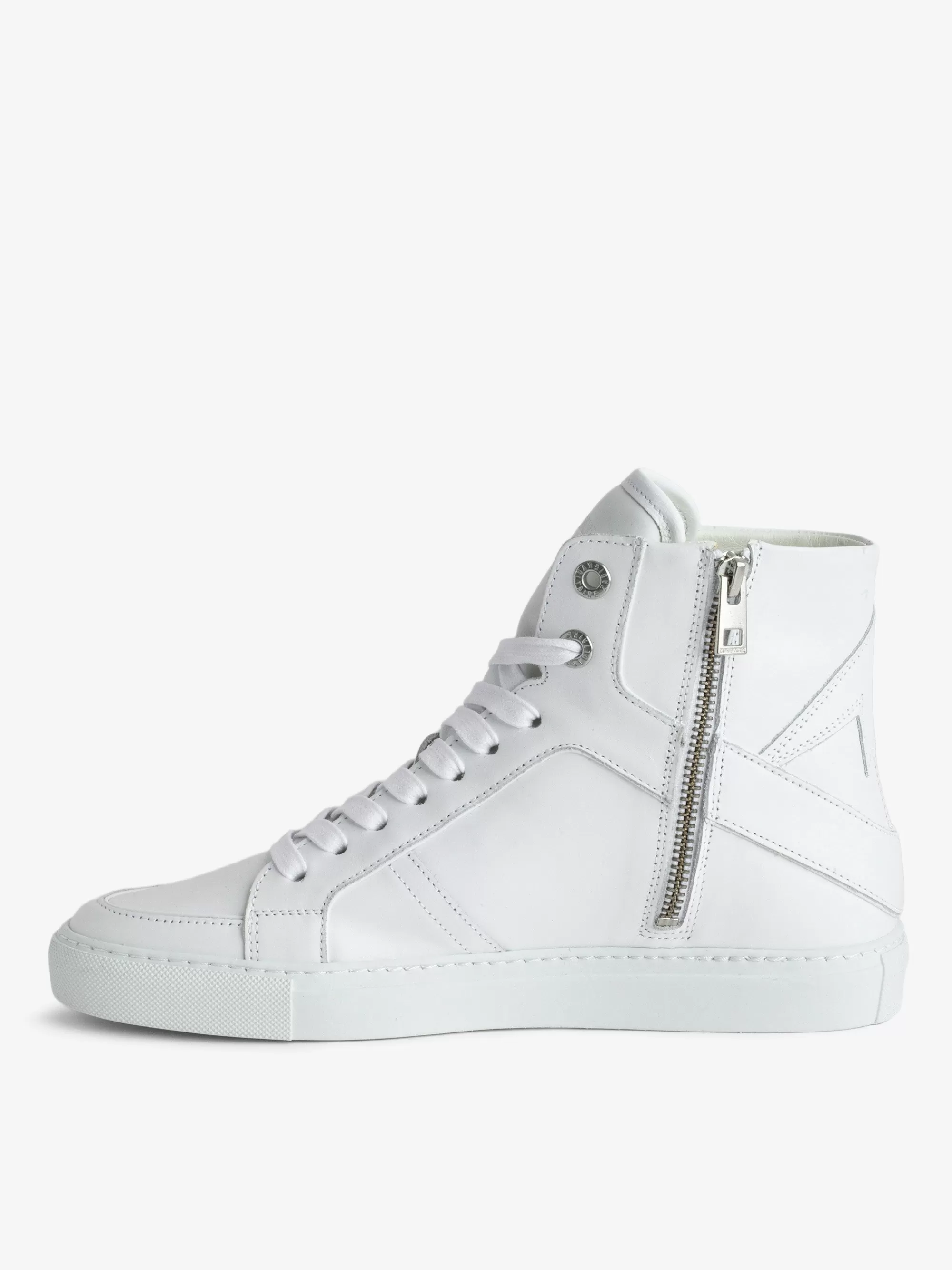 Sneakers | Sneakers | Zadig&Voltaire ZV1747 High Flash Sneakers White